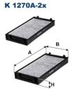 FILTRON Filtru, Aer Habitaclu K1270A-2X Bmw X5/X6 (K1270A-2x)