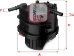 SOFIMA Filtru Combustibil S4015Nr Citroën C1/C2/C2 Enterprise/C3 I/C3 Ii/C3 Pluriel