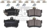 Febi Bilstein Set Placute Frana, Frana Disc Puntea Spate 170904 Mg Mg Tf/Mgf/Mgr V8 Rover 800