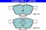 ATE Set Placute Frana, Frana Disc 13.0470-7161.2 Mini Mini