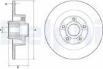 DELPHI Disc Frana Bg9135Rs Renault Laguna