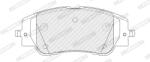 FERODO Set Placute Frana, Frana Disc Fdb5507 Citroën C3 Iv/C4 Iii/C4 X Fiat 600E / 600
