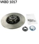 SKF Disc Frana Vkbd1017 Citroën C4 Ii/Ds4 Ds Ds 4 / Ds 4 Crossback Peugeot 308/308 I