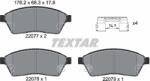 TEXTAR Set Placute Frana, Frana Disc 2207701 Cadillac Srx Saab 9-4X