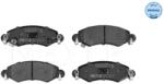MEYLE Set Placute Frana, Frana Disc Punte Fata 0252325316/W Opel Agila Subaru Justy Iii