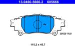 ATE Set Placute Frana, Frana Disc 13.0460-5666.2 Lexus Gs/Is Iii