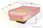 COMLINE Filtru Aer Eaf729 Volvo S60 I/S60 Ii/S60 Ii Cross Country/S80 Ii/V60 I/V70 Ii (EAF729)