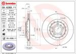 BREMBO Disc Frana 09. A269.11 Audi A8 D2/A8 D3 Vw Phaeton (09.A269.11)