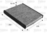 VALEO Filtru, Aer Habitaclu 715720 Audi A3/Q2/Q3/Tt Audi (Faw) Q2L Cupra Ateca/Leon