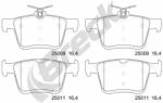 BRECK Set Placute Frana, Frana Disc 250090070400 Audi A3/Q2/Q3/Tt Cupra Ateca Seat Leon (250090070400)