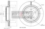 MAXGEAR Disc Frana Puntea Spate 19-2335 Volvo Xc60 I
