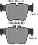 TEXTAR Set Placute Frana, Frana Disc 2242301 Mercedes-Benz C-Class/C-Class T-Model/Glc