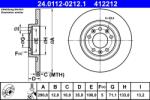 ATE Disc Frana 24.0112-0212.1 Citroën C4 Picasso Ii/C4 Spacetourer/C5 Aircross/C5 X