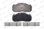 FERODO Set Placute Frana, Frana Disc Fcv1578B Man E2000/El/Em/F2000/F90/Foc/Hocl/Lion´S (FCV1578B)