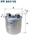 FILTRON Filtru Combustibil Pp841/10 Mercedes-Benz C-Class/C-Class T-Model/Cls/E-Class (PP841/10)