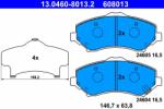 ATE Set Placute Frana, Frana Disc 13.0460-8013.2 Jeep Cherokee/Wrangler Iii