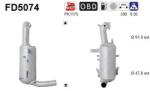AS Filtru Funingine/Particule, Sist. De Esapament Fd5074 Alfa Romeo Mito Fiat 500