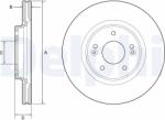 DELPHI Disc Frana Bg4931C Hyundai Elantra Vi/Kona/Sonata Vii/Tucson/I30/I30 Kombi/Ix35 (BG4931C)