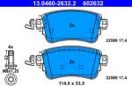 ATE Set Placute Frana, Frana Disc 13.0460-2632.2 Citroën Jumpy Iii/Spacetourer (13.0460-2632.2)