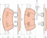 TRW Set Placute Frana, Frana Disc Gdb1811 Audi A8 D3 (GDB1811)