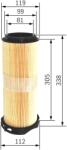 Bosch Filtru Aer F026400214 Mercedes-Benz C-Class/C-Class T-Model