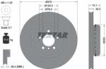 TEXTAR Disc Frana 92265325 Bmw 3/3 Gran Turismo/3 Touring/4/4 Gran