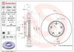 BREMBO Disc Frana 09. C644.11 Ford Transit/Transit V363 (09.C644.11)