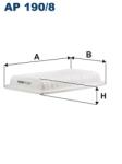 FILTRON Filtru Aer Ap190/8 Opel Agila Suzuki Solio/Splash/Swift Iv Vauxhall Agila Mk Ii (AP190/8)