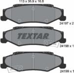 TEXTAR Set Placute Frana, Frana Disc 2419701 Cadillac Xlr Chevrolet Corvette (2419701)