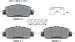 TEXTAR Set Placute Frana, Frana Disc 2653601 Honda Civic Xi/E