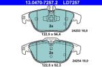 ATE Set Placute Frana, Frana Disc 13.0470-7257.2 Mercedes-Benz C-Class/E-Class