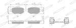 FERODO Set Placute Frana, Frana Disc Fdb5197 Citroën C4 Iii/C4 X Jeep Avenger Opel Mokka (FDB5197)