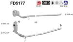 AS Filtru Funingine/Particule, Sist. De Esapament Fd5177 Skoda Octavia Ii/Superb Ii (FD5177)
