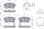 Bosch Set Placute Frana, Frana Disc 0986424951 Hyundai Bayon/Solaris/I20 Iii (0986424951)