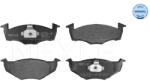 MEYLE Set Placute Frana, Frana Disc Punte Fata 0252186617 Seat Arosa Skoda Fabia I (0252186617)