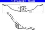 ATE Arc, Etrier Frana 11.8116-0018.2 Audi A8 D4/Q5