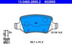 ATE Set Placute Frana, Frana Disc 13.0460-2855.2 Mercedes-Benz A-Class/Vaneo (13.0460-2855.2)
