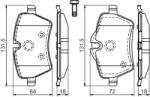 Bosch Set Placute Frana, Frana Disc 0986494168 Mini Mini/Mini Clubman
