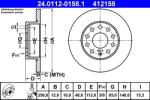 ATE Disc Frana 24.0112-0158.1 Audi A3 Seat Altea/Toledo Iii Skoda Octavia Ii Vw Golf
