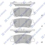 Hi-Q Set Placute Frana, Frana Disc Sp1920 Cadillac Ats Chevrolet Camaro