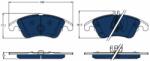TRW Set Placute Frana, Frana Disc Gdb1737Bte Mercedes-Benz E-Class/E-Class T-Model