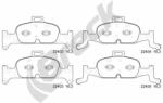 BRECK Set Placute Frana, Frana Disc 224020055100 Audi A4 B9/A5/A6 C8/A7/Q5