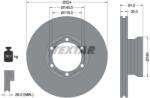 TEXTAR Disc Frana 93087600 Mercedes-Benz T2/Ln1/T2/Ln1 Cabina Cu Motor/Vario (93087600)