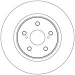 TRW Disc Frana Df6916S Lexus Ux Toyota Camry/Corolla/Rav 4 V