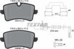 TEXTAR Set Placute Frana, Frana Disc 2521403 Audi A4 B8/A5/A6 C7/A7