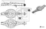 Febi Bilstein Brat, Suspensie Roata Partea De Jos 185608 Mazda Cx-5