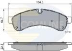 COMLINE Set Placute Frana, Frana Disc Cbp01727 Iveco Daily Iv/Daily V/Daily Vi (CBP01727)