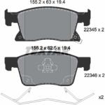 TEXTAR Set Placute Frana, Frana Disc 2234501 Chevrolet Cruze Opel Astra K