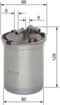 Bosch Filtru Combustibil 0450906500 Audi A1 Seat Cordoba/Ibiza Iii/Ibiza Iv/Toledo Iv (0450906500)