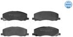 MEYLE Set Placute Frana, Frana Disc Punte Fata 0252441817/W Opel Insignia A Saab 9-5 (0252441817/W)